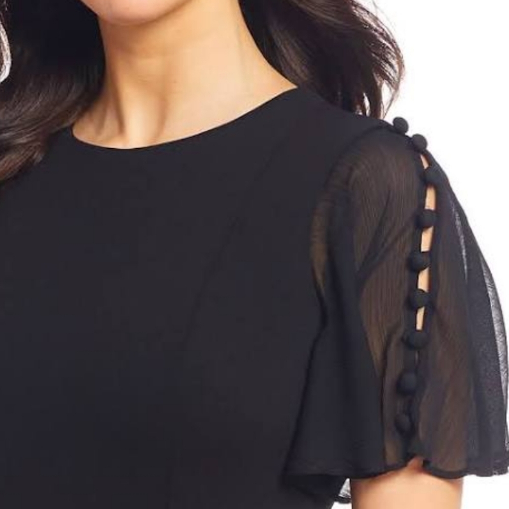 Calvin klein black 🖤 button dress